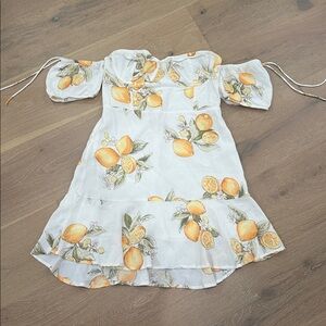 For Love And Lemons White Lemon Dress Size Medium